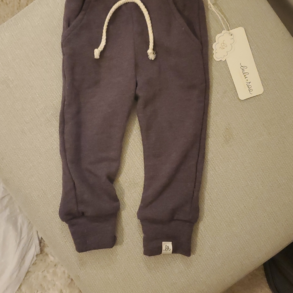 Baby girl purple pants lulu and roo